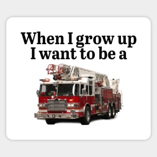 When I grow up Sticker